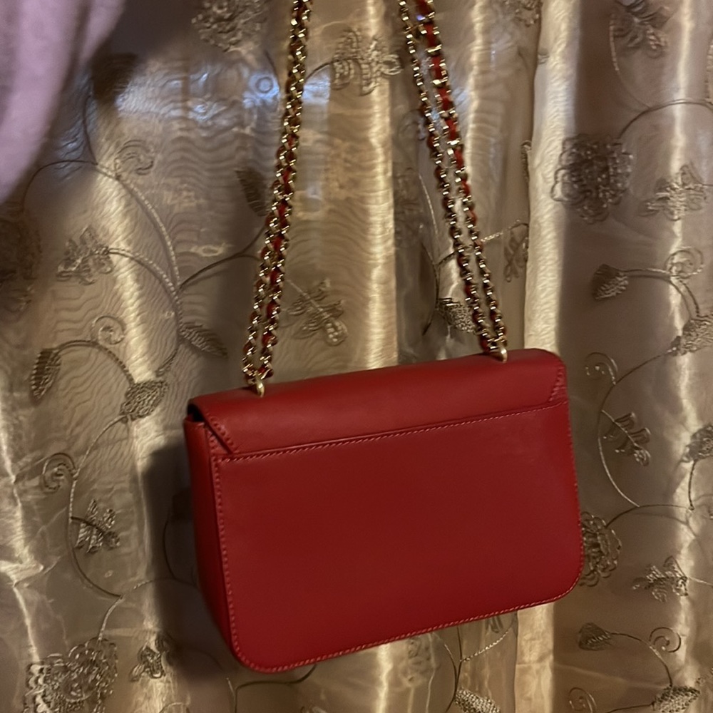 Tory Burch red shoulder/crossbody bag - Picture 2 of 4